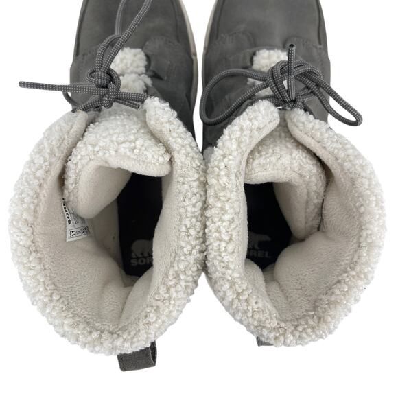 Sorel Explorer II Carnival Cozy Waterproof Insulated Boots Gray Womens Size 11 - Picture 2 of 8